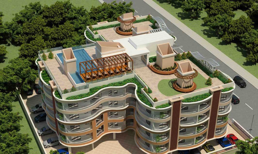 Apartments with luxurious facility for sale in Mombasa